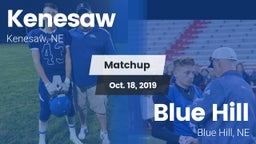 Matchup: Kenesaw  vs. Blue Hill  2019
