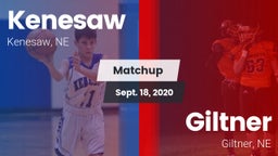Matchup: Kenesaw  vs. Giltner  2020