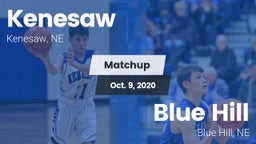 Matchup: Kenesaw  vs. Blue Hill  2020