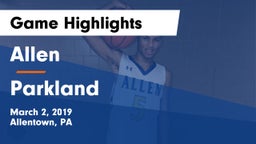 Allen  vs Parkland  Game Highlights - March 2, 2019