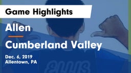 Allen  vs Cumberland Valley  Game Highlights - Dec. 6, 2019