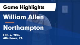 William Allen  vs Northampton  Game Highlights - Feb. 6, 2023