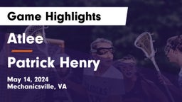 Atlee  vs Patrick Henry  Game Highlights - May 14, 2024