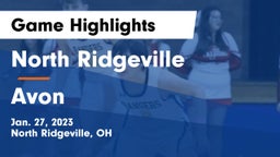 North Ridgeville  vs Avon  Game Highlights - Jan. 27, 2023