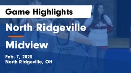North Ridgeville  vs Midview  Game Highlights - Feb. 7, 2023