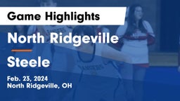 North Ridgeville  vs Steele  Game Highlights - Feb. 23, 2024