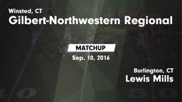 Matchup: Gilbert-Northwestern vs. Lewis Mills  2016