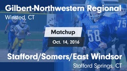 Matchup: Gilbert-Northwestern vs. Stafford/Somers/East Windsor  2016