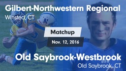 Matchup: Gilbert-Northwestern vs. Old Saybrook-Westbrook  2016