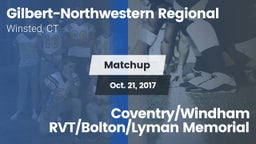 Matchup: Gilbert-Northwestern vs. Coventry/Windham RVT/Bolton/Lyman Memorial 2017