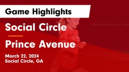 Social Circle  vs Prince Avenue Game Highlights - March 22, 2024