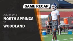 Recap: North Springs  vs. Woodland 2015