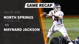 Recap: North Springs  vs. Maynard Jackson 2016