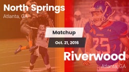 Matchup: North Springs High vs. Riverwood  2016
