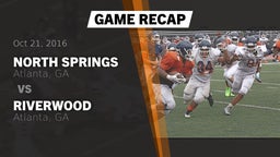 Recap: North Springs  vs. Riverwood  2016