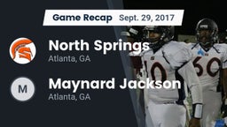 Recap: North Springs  vs. Maynard Jackson  2017