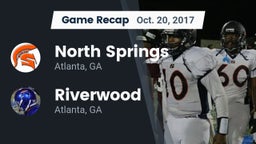 Recap: North Springs  vs. Riverwood  2017