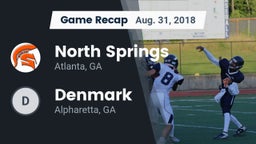 Recap: North Springs  vs. Denmark  2018