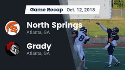 Recap: North Springs  vs. Grady  2018