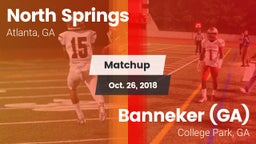 Matchup: North Springs High vs. Banneker  (GA) 2018