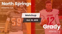 Matchup: North Springs High vs. Grady  2019