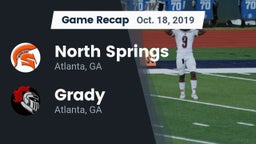 Recap: North Springs  vs. Grady  2019