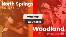 Matchup: North Springs High vs. Woodland  2020