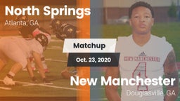 Matchup: North Springs High vs. New Manchester  2020