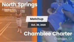 Matchup: North Springs High vs. Chamblee Charter  2020