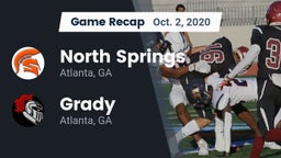 Recap: North Springs  vs. Grady  2020