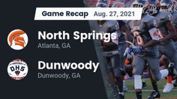 Recap: North Springs  vs. Dunwoody  2021
