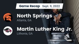 Recap: North Springs  vs. Martin Luther King Jr.  2022