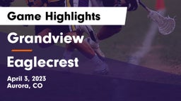 Grandview  vs Eaglecrest  Game Highlights - April 3, 2023