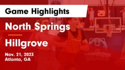 North Springs  vs Hillgrove  Game Highlights - Nov. 21, 2023