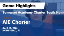 Somerset Academy Charter South Homestead vs AIE Charter Game Highlights - April 11, 2023