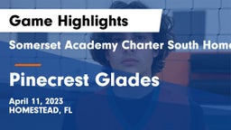Somerset Academy Charter South Homestead vs Pinecrest Glades Game Highlights - April 11, 2023