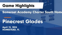 Somerset Academy Charter South Homestead vs Pinecrest Glades Game Highlights - April 15, 2024