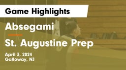 Absegami  vs St. Augustine Prep  Game Highlights - April 3, 2024