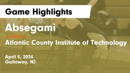 Absegami  vs Atlantic County Institute of Technology Game Highlights - April 5, 2024