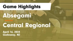 Absegami  vs Central Regional Game Highlights - April 16, 2024