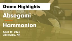 Absegami  vs Hammonton  Game Highlights - April 19, 2024