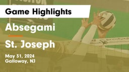 Absegami  vs St. Joseph  Game Highlights - May 31, 2024