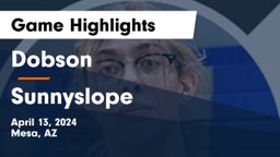 Dobson  vs Sunnyslope  Game Highlights - April 13, 2024