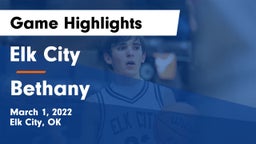 Elk City  vs Bethany  Game Highlights - March 1, 2022