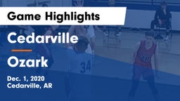 Cedarville  vs Ozark Game Highlights - Dec. 1, 2020
