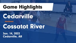 Cedarville  vs Cossatot River  Game Highlights - Jan. 14, 2022