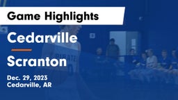 Cedarville  vs Scranton  Game Highlights - Dec. 29, 2023