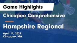 Chicopee Comprehensive  vs Hampshire Regional  Game Highlights - April 11, 2024