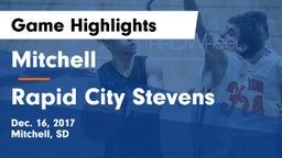 Mitchell  vs Rapid City Stevens  Game Highlights - Dec. 16, 2017
