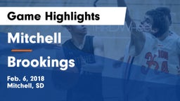 Mitchell  vs Brookings  Game Highlights - Feb. 6, 2018
